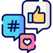 Icono Campañas de Social Media